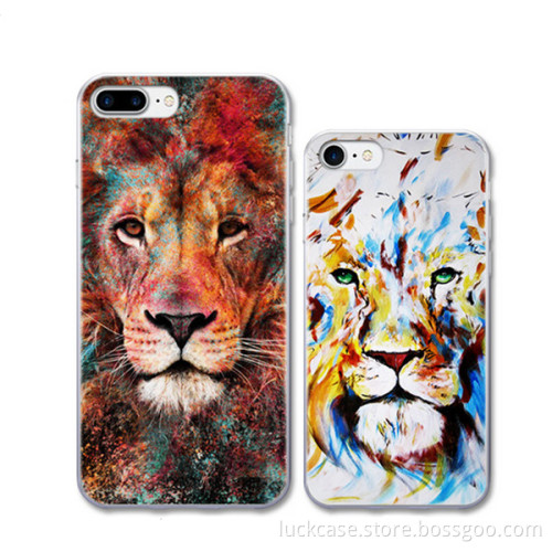 Popular fashionable style printed logo funky mobile phone case for iphone 7plus